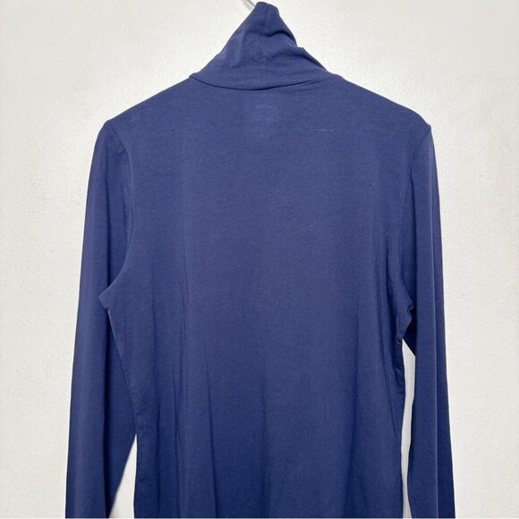 Lord & Taylor Womens Large Turtle Neck Long Sleeve Base Layer Tshirt - Picture 13 of 15